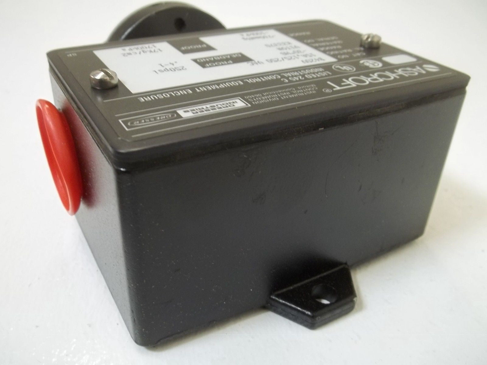 ASHCROFT B420V PRESSURE SWITCH -30" HG *NEW IN BOX*