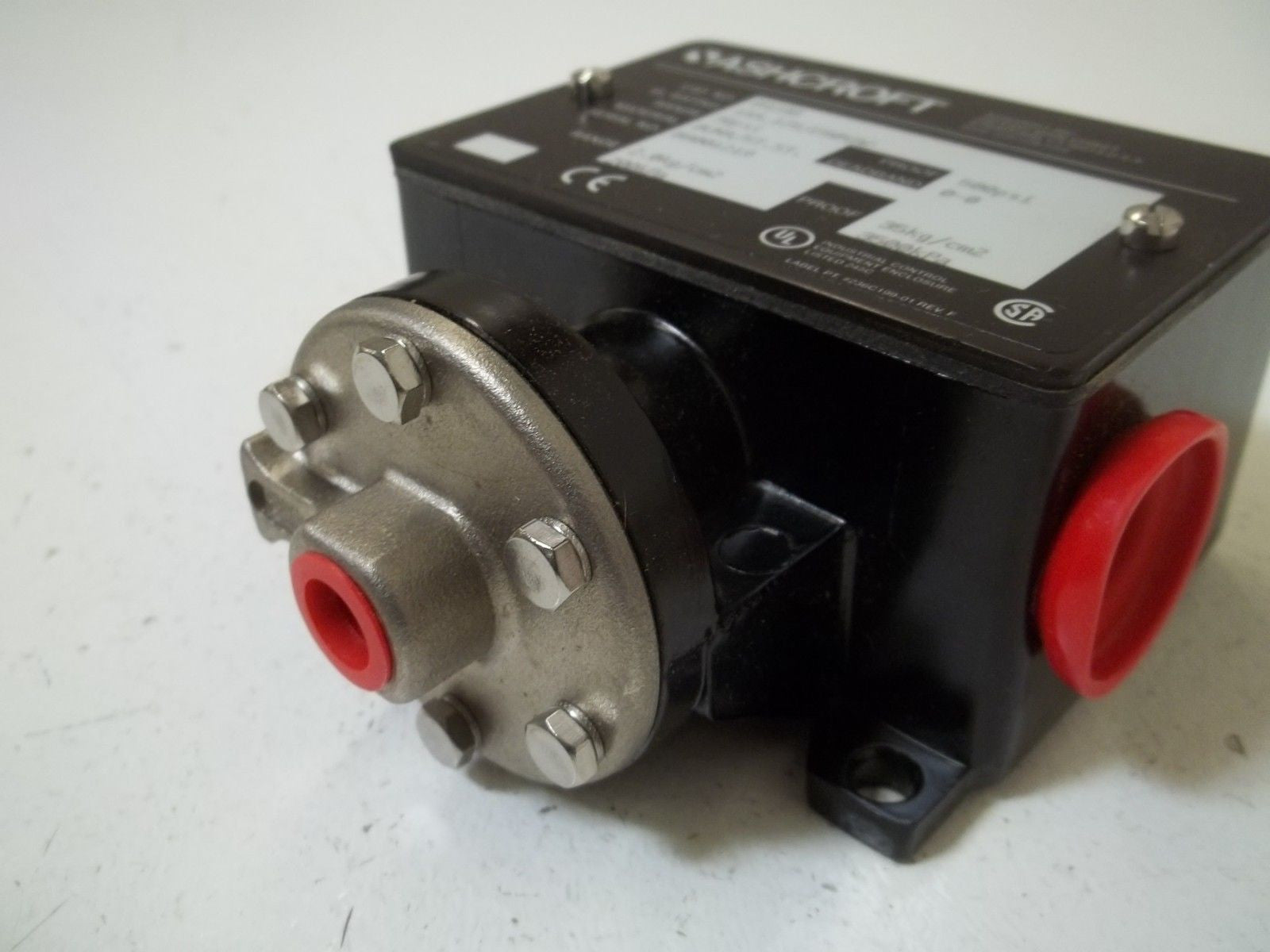 ASHCROFT B428B PRESSURE CONTROL SWITCH *NEW IN BOX*