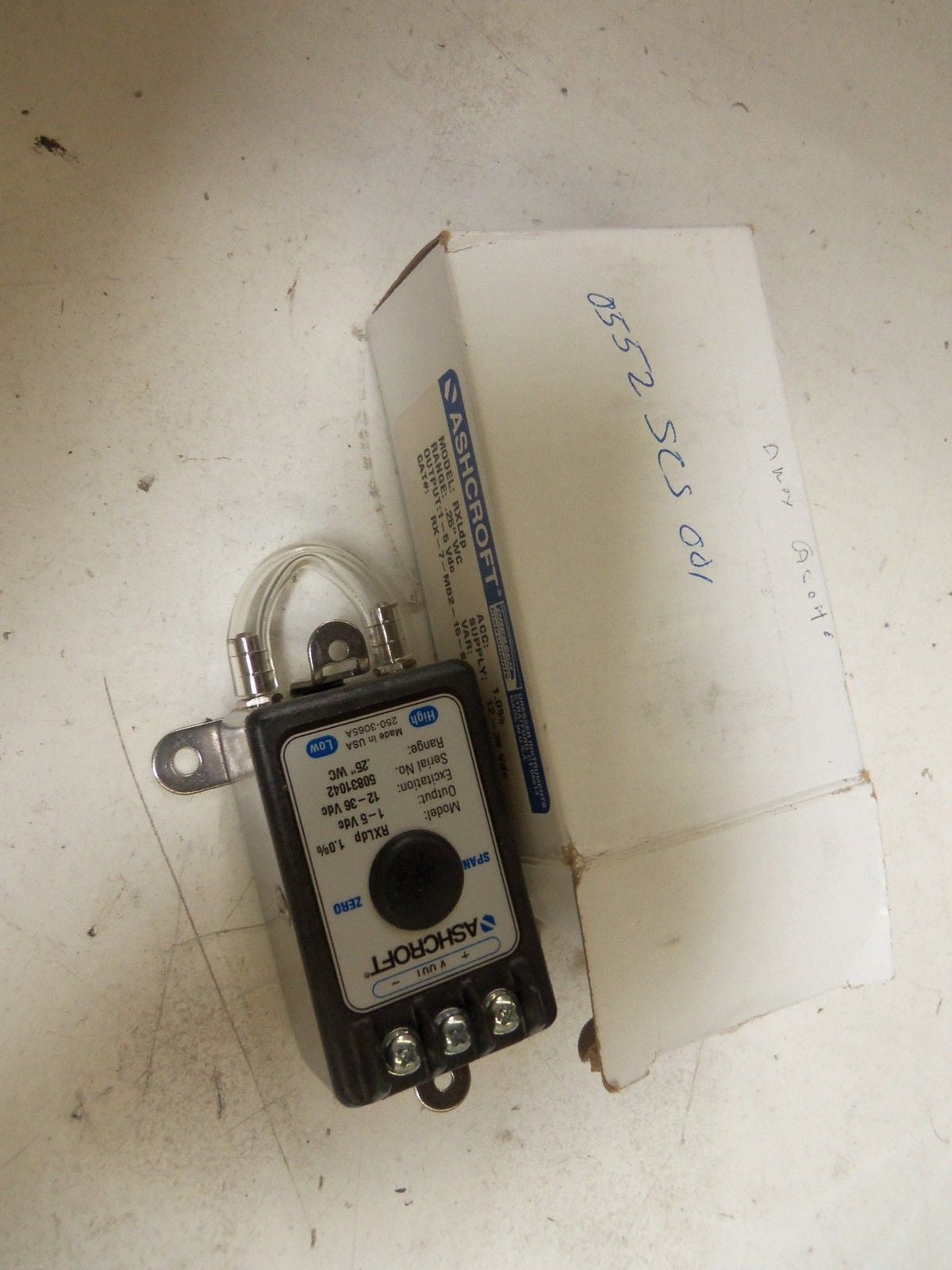 ASHCROFT RXLdp RX-7-MB2-15-ST PRESSURE TRANSMITTER *NEW IN BOX*