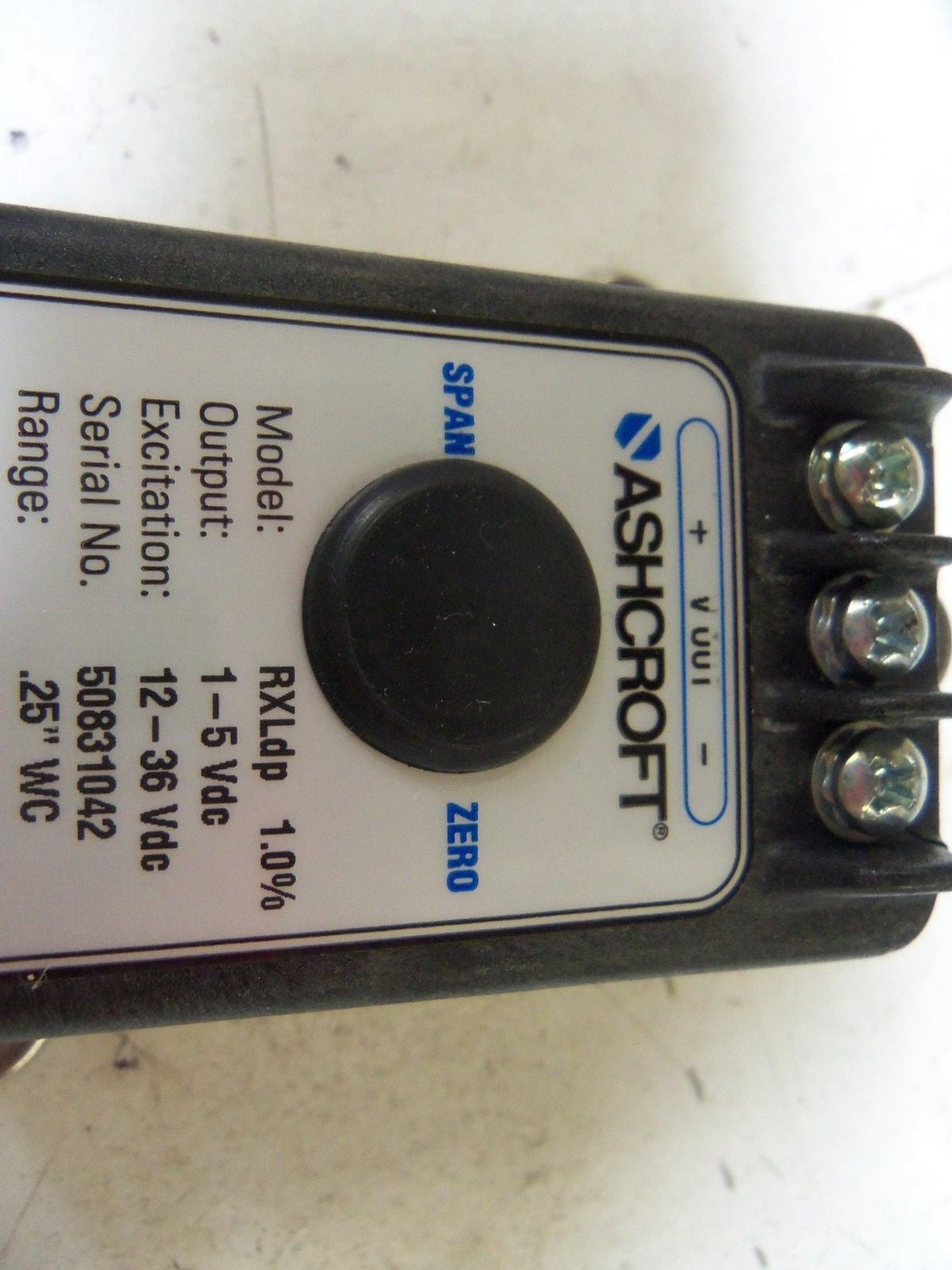 ASHCROFT RXLdp RX-7-MB2-15-ST PRESSURE TRANSMITTER *NEW IN BOX*