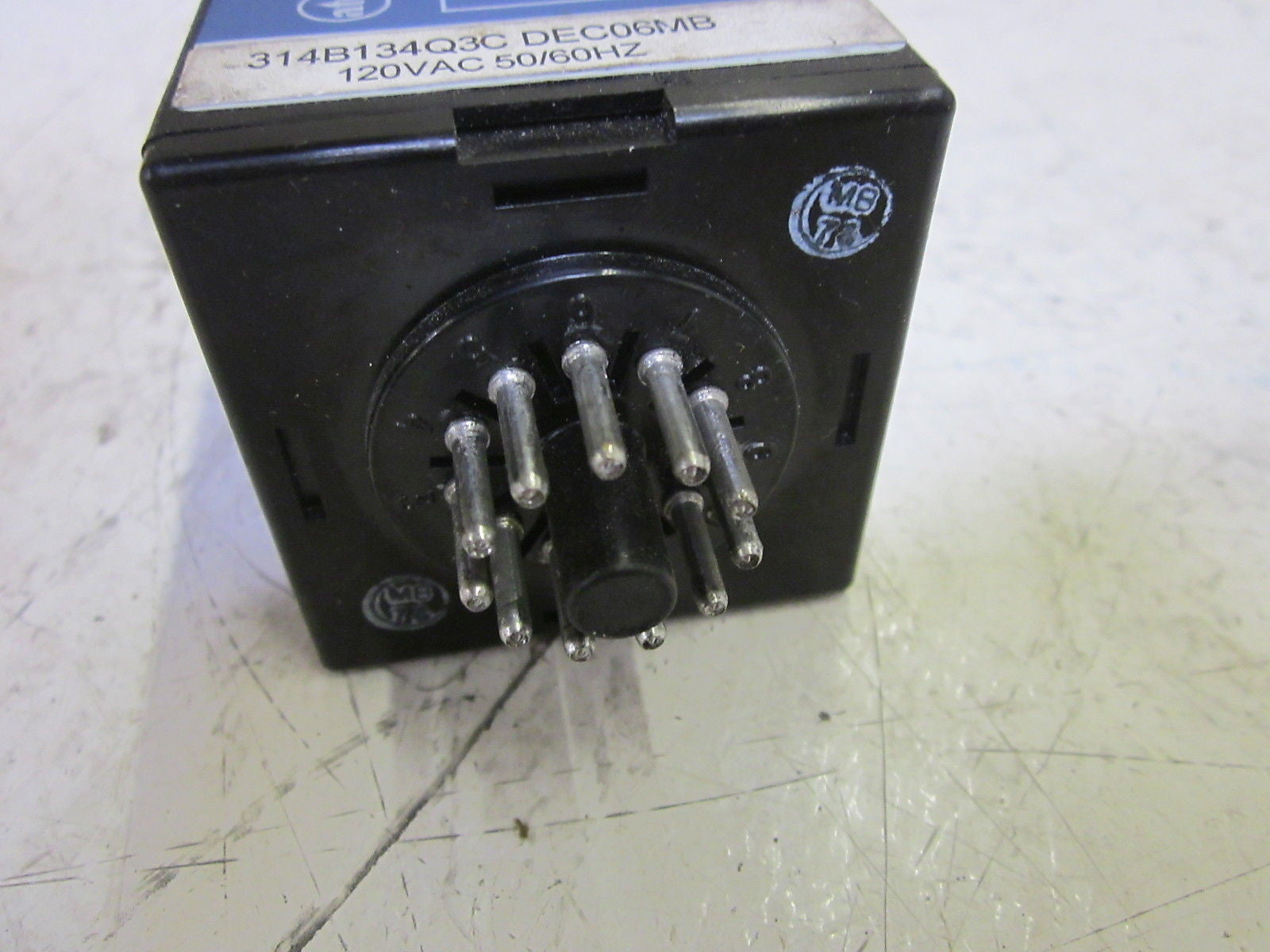 ATC 314B134Q3CDEC06MB TIMING RELAY 0-1.0 SECONDS 120VAC *USED*