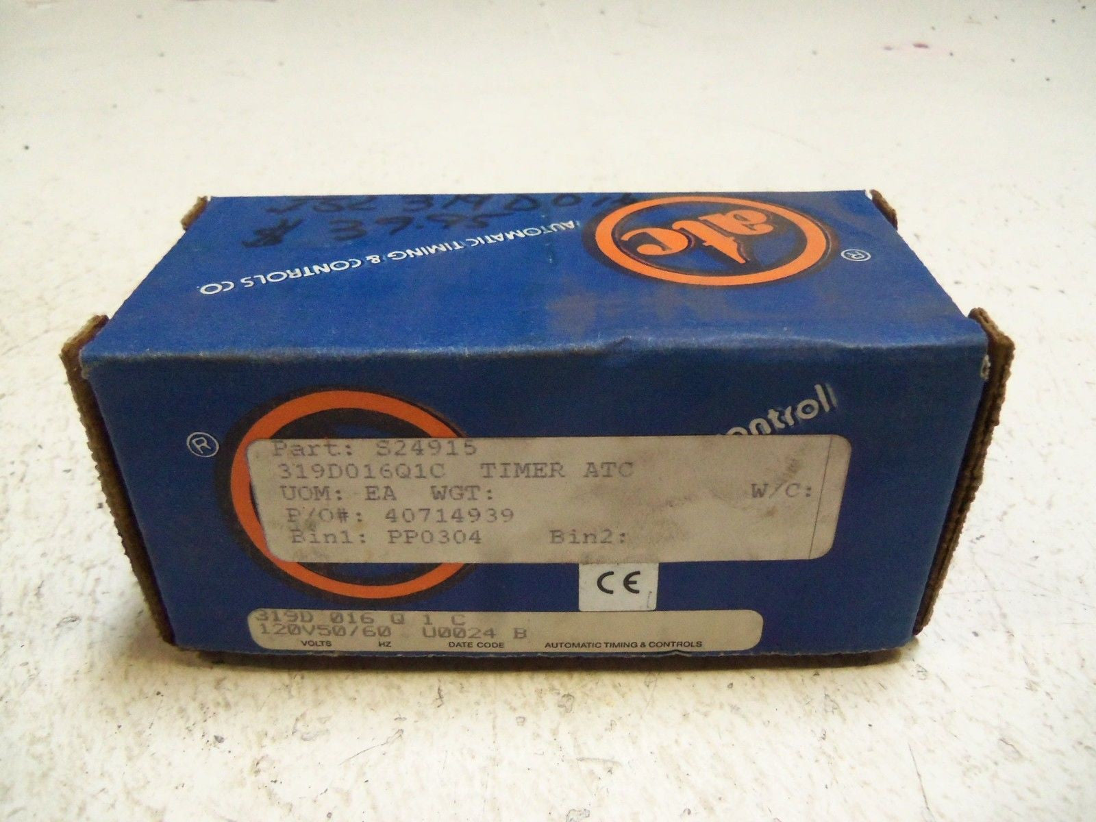 ATC 319D-016-Q-1-C TIMER *NEW IN BOX*