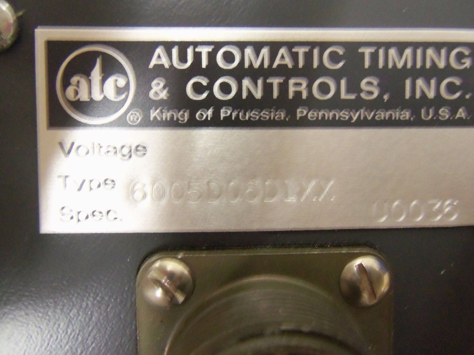 ATC 6005D06D1XX *USED*