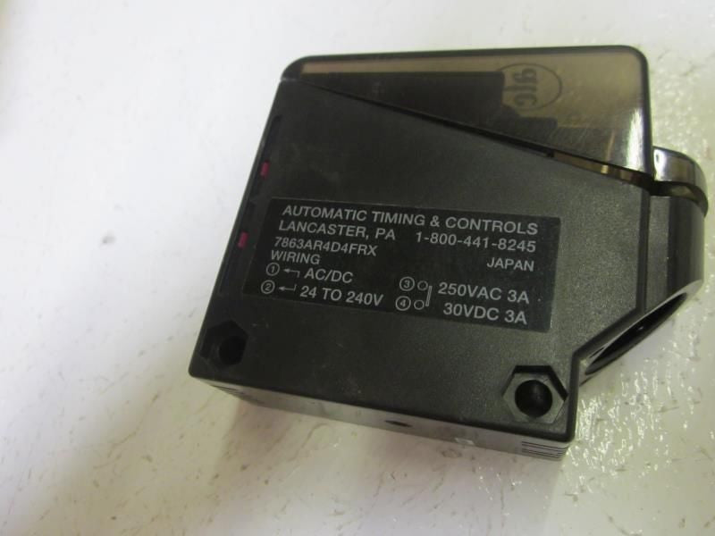 ATC 7863AR4D4FRX AUTOMATIC TIMING AND CONTROLS 24-240V *USED*