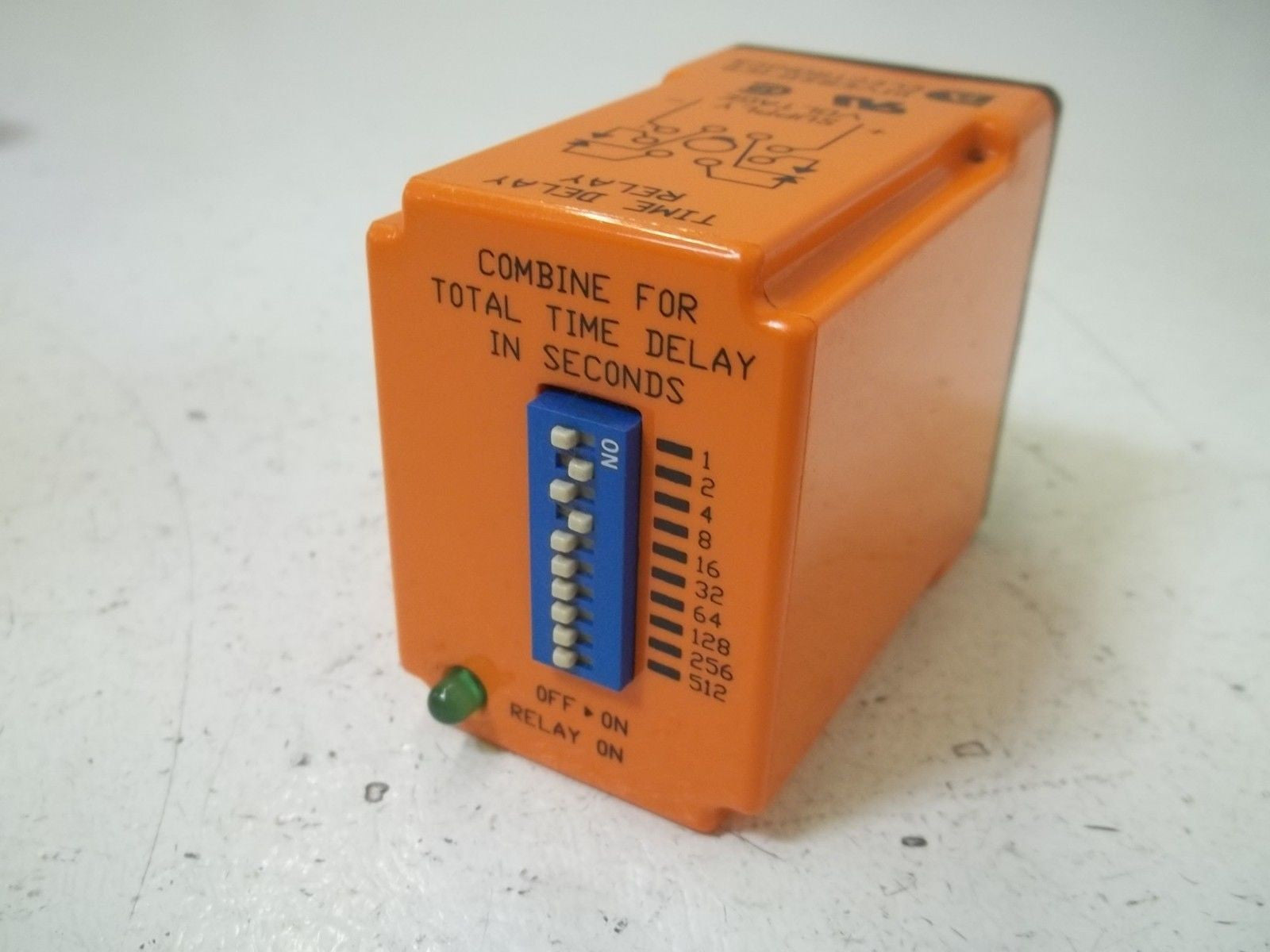ATC TBC-120-ABA TIME DELAY RELAY *USED*