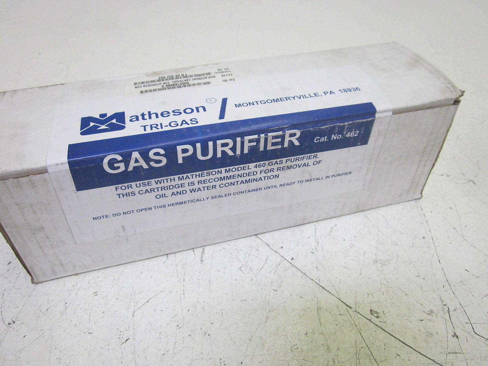 ATHESON 462 GAS PURIFIER*NEW IN BOX*