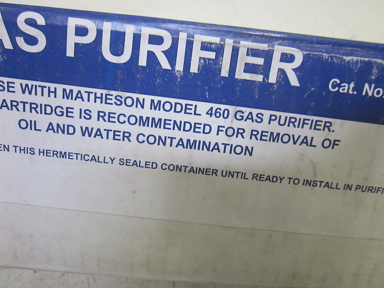 ATHESON 462 GAS PURIFIER*NEW IN BOX*