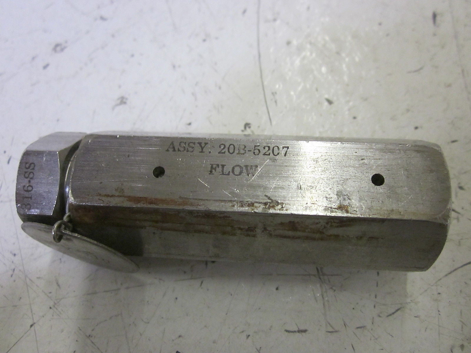 AUTOCLAVE ENGINEERS INC.  CX06600-B 101A-7104 316-SS VALVE 20,000PSI *USED*