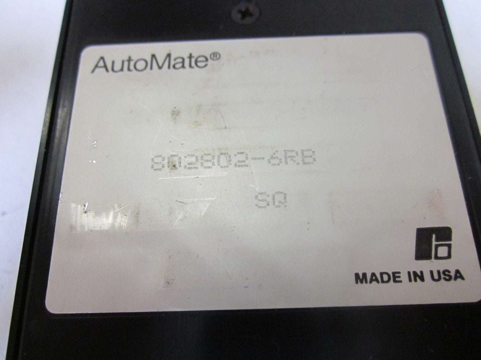 AUTOMATE 802802-6RB *USED*