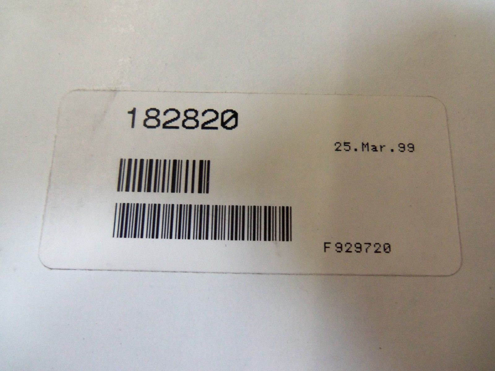 AUTOMATIC SWITCH CO. 182820 *NEW IN BOX*