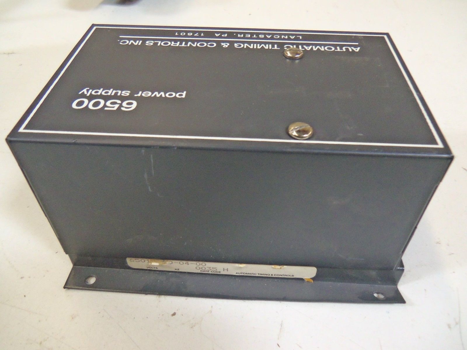 AUTOMATIC TIMING RELAY CONTROLS INC. 605-270-04-00 6500 POWER SUPPLY *USED*