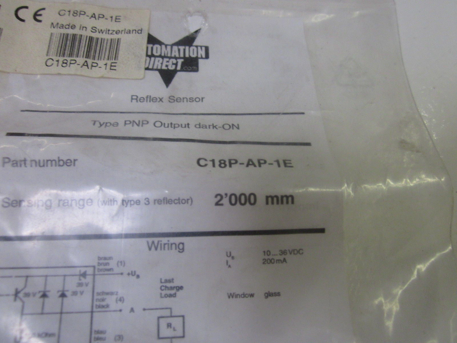 AUTOMATION DIRECT C18P-AP-1E *NEW IN A FACTORY BAG*
