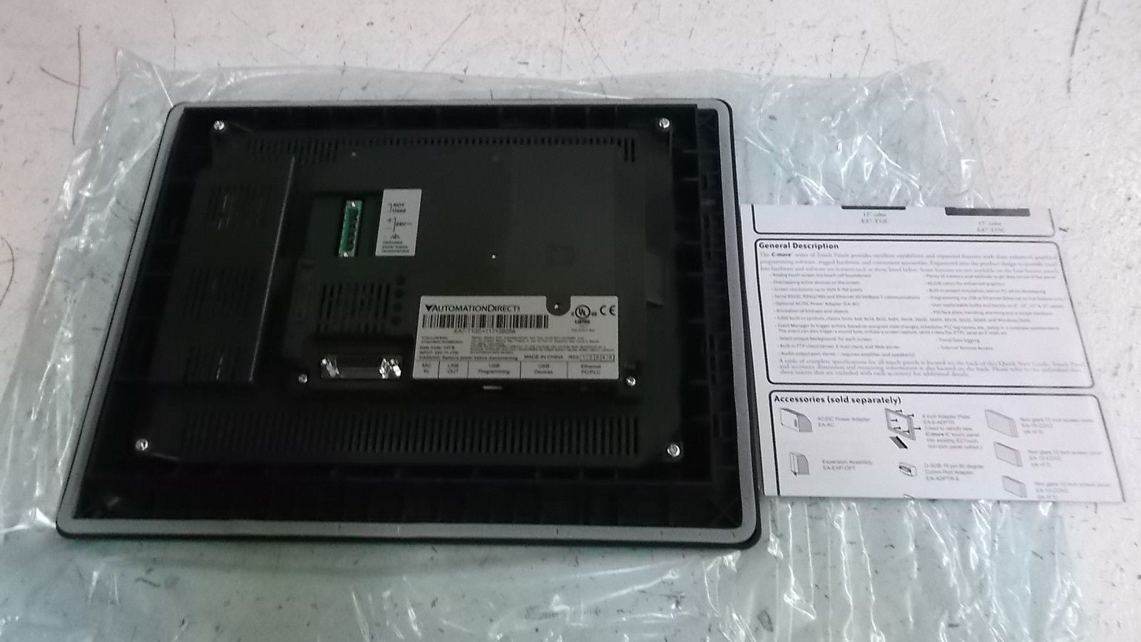 AUTOMATION DIRECT EA7-T10C OPERATOR INTERFACE TOUCH PANEL *NEW IN BOX*