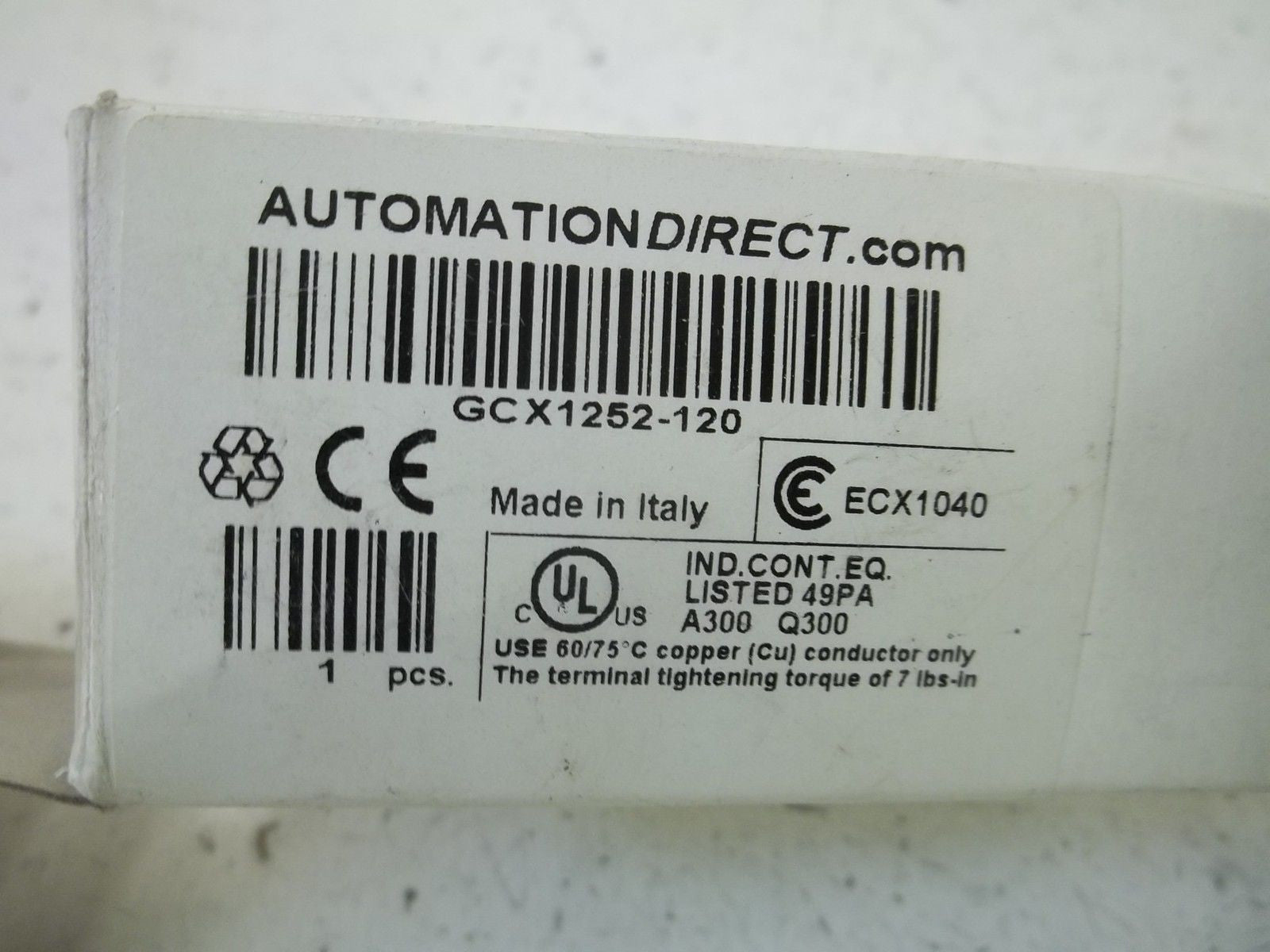 AUTOMATION DIRECT GCX1252-120 (AS PICTURED) *NEW IN BOX*