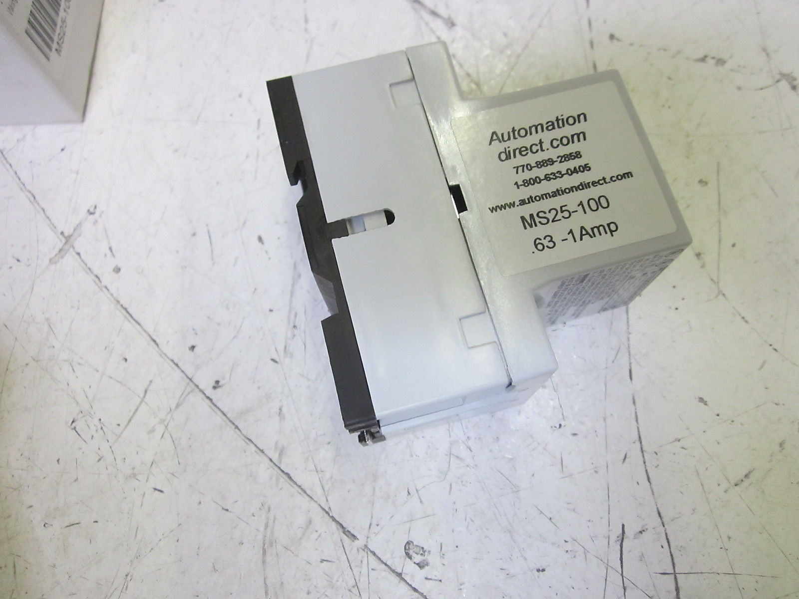 AUTOMATION DIRECT MS25-100 MANUAL STARTER .63-1A  *NEW IN BOX*