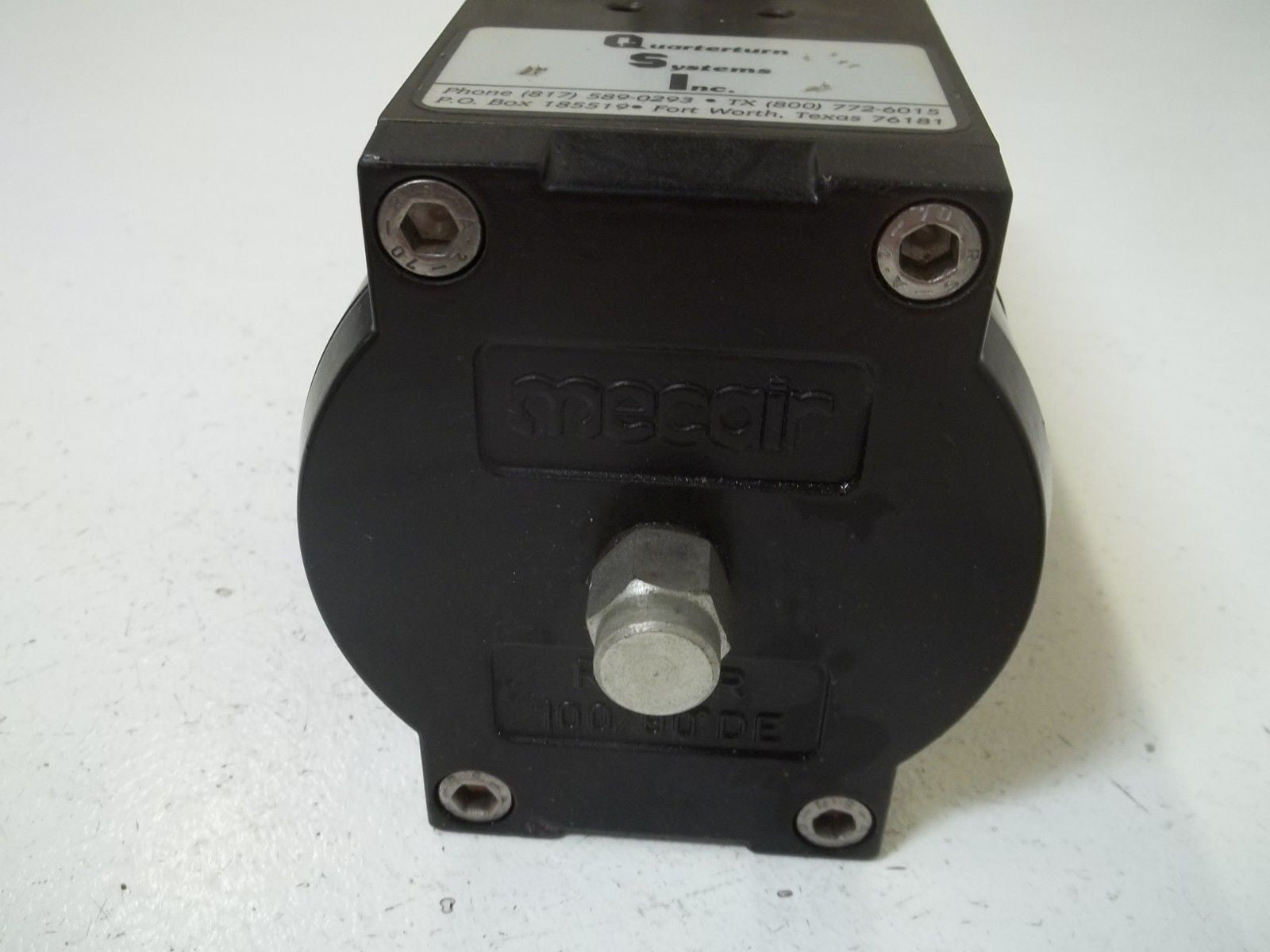 AUTOMAX A100DA PNEUMATIC ACTUATOR *USED*