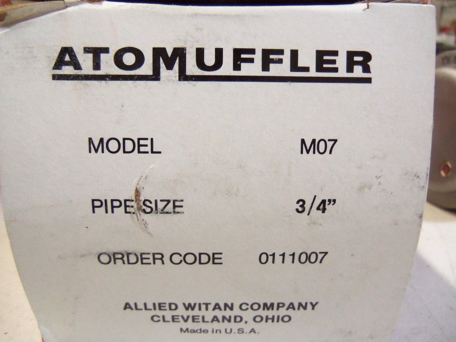 AUTOMUFFLER MO7 *NEW IN BOX*