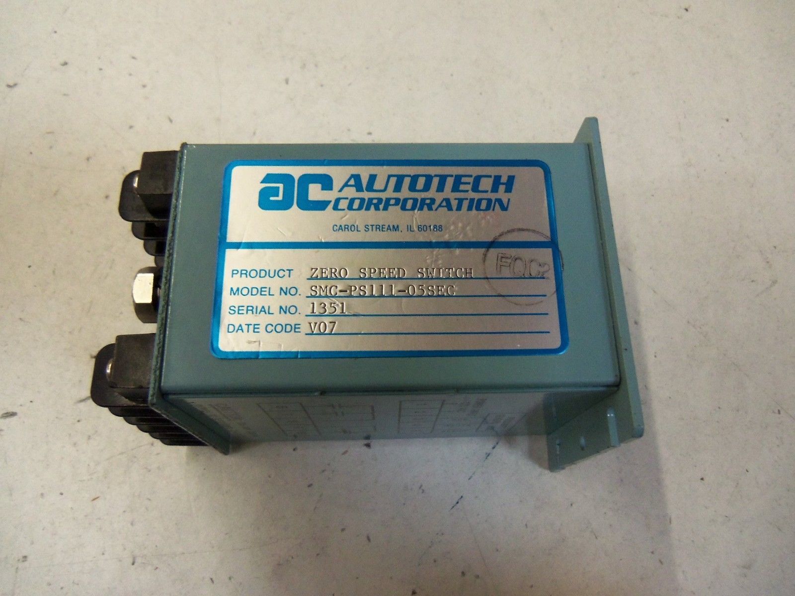 AUTOTECH CORPORATION SMC-PS111-05SEC *USED*