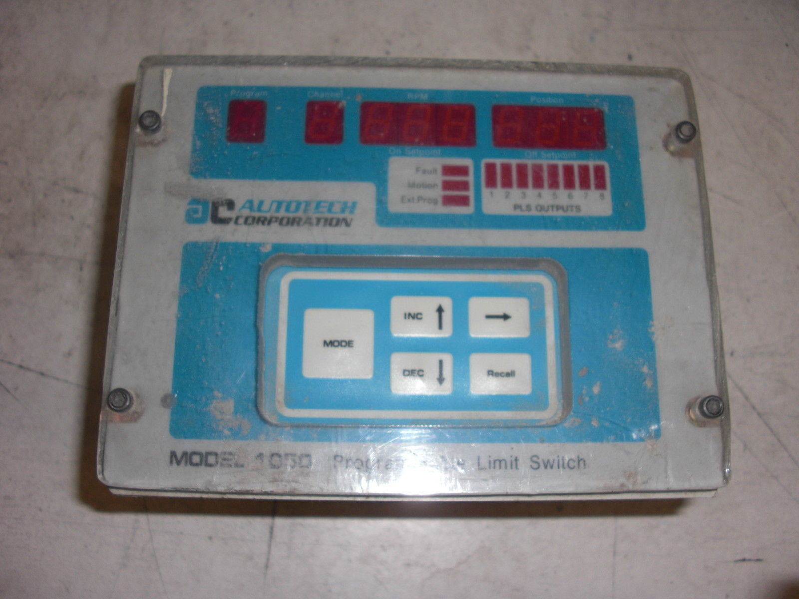 AUTOTECH SAC-M1050-A10 PROGRAMMABLE LIMIT SWITCH *USED*