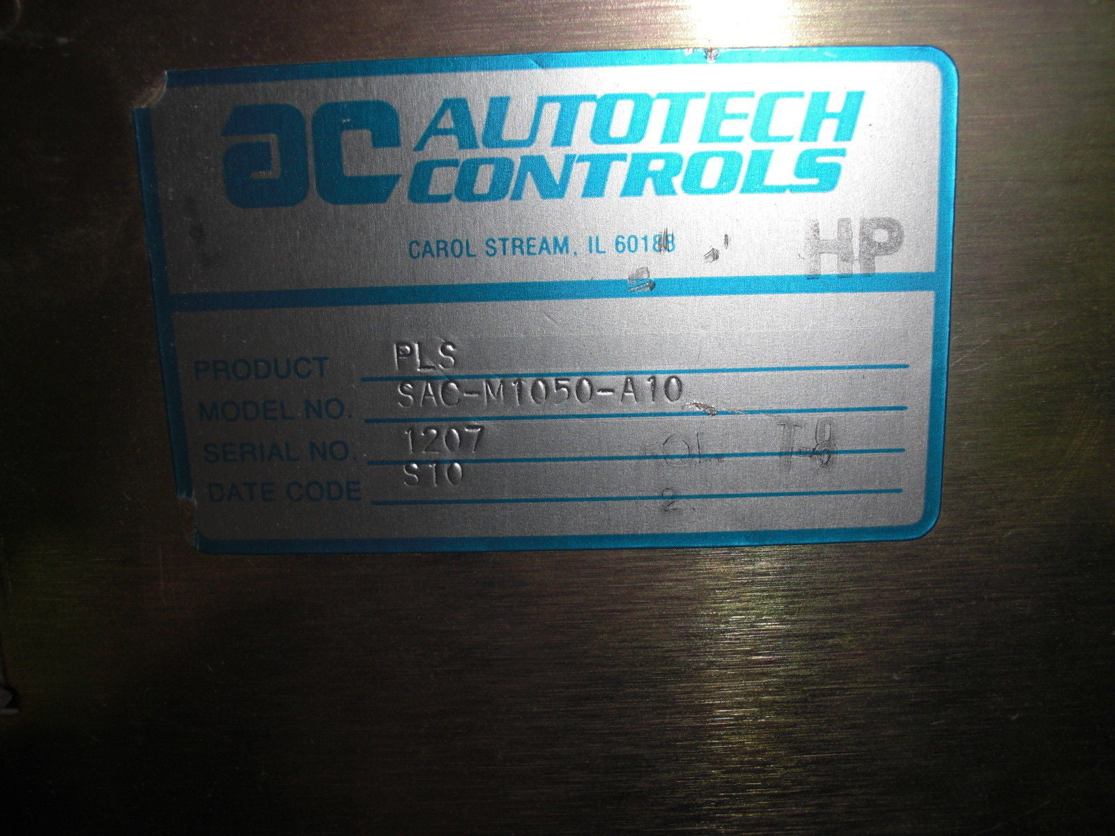 AUTOTECH SAC-M1050-A10 PROGRAMMABLE LIMIT SWITCH *USED*