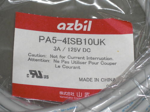 AZBIL PA5-4ISB10UK CABLE *NEW IN FACTORY BAG*