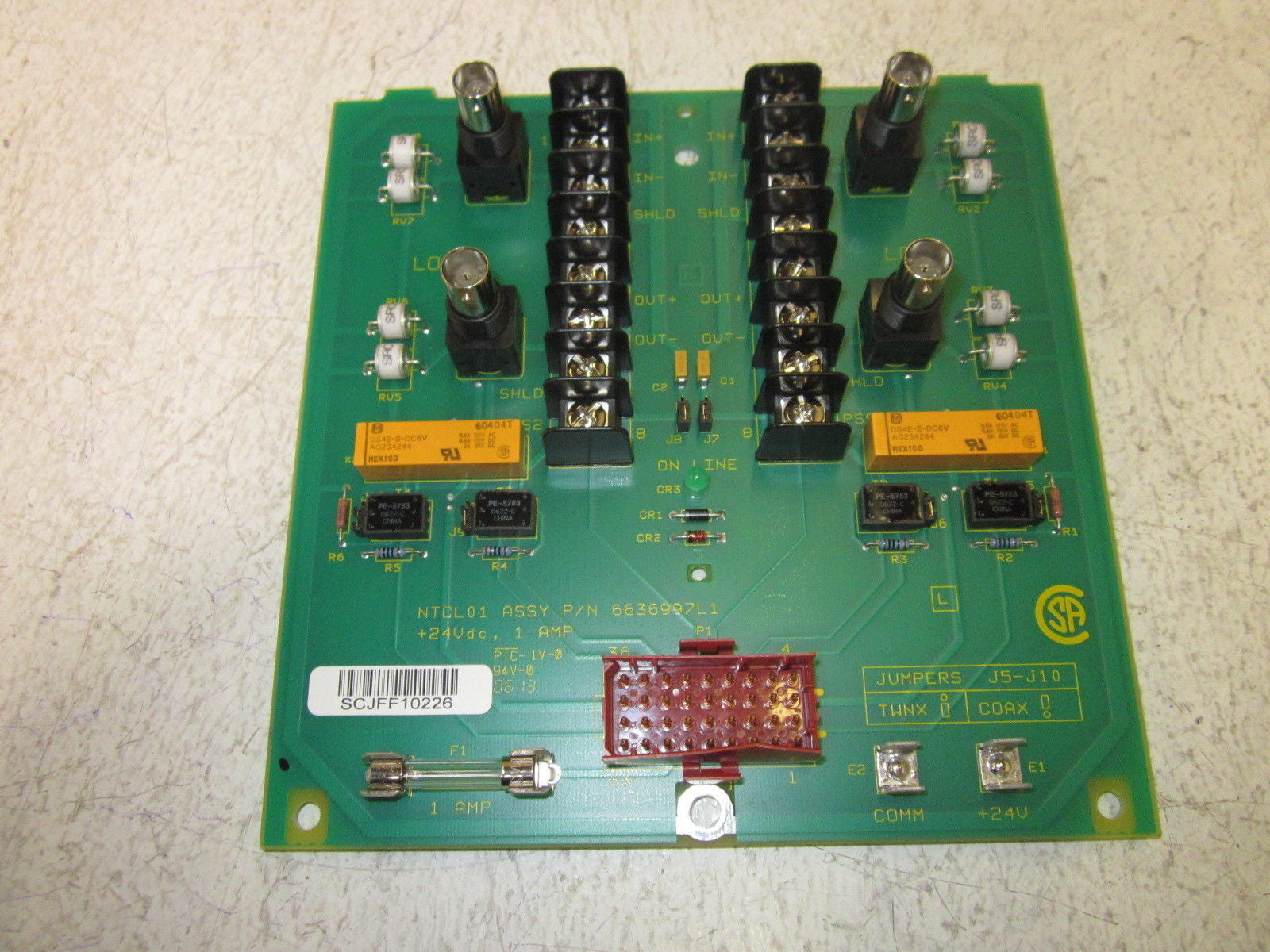 BAILEY 6636997L1 CONTROL BOARD *NEW NO BOX*