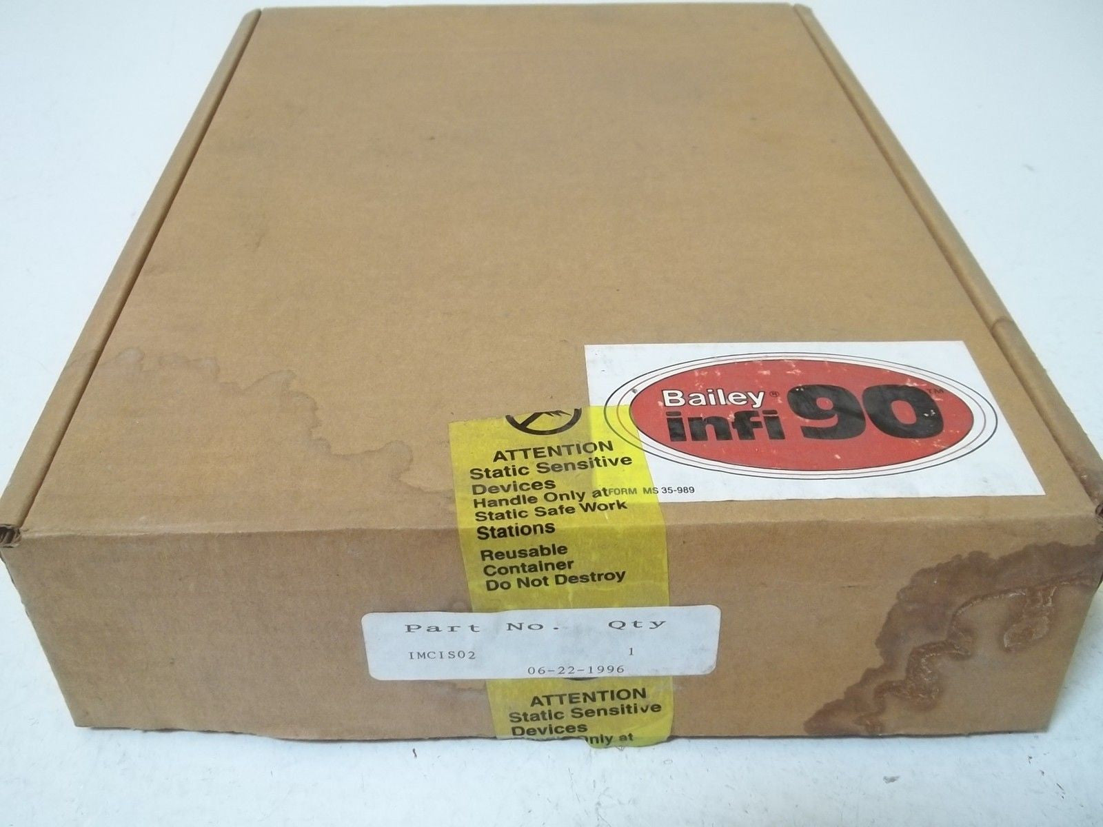 BAILEY IMCIS02 INFI 90 CONTROL I/O SLAVE  *NEW IN BOX*