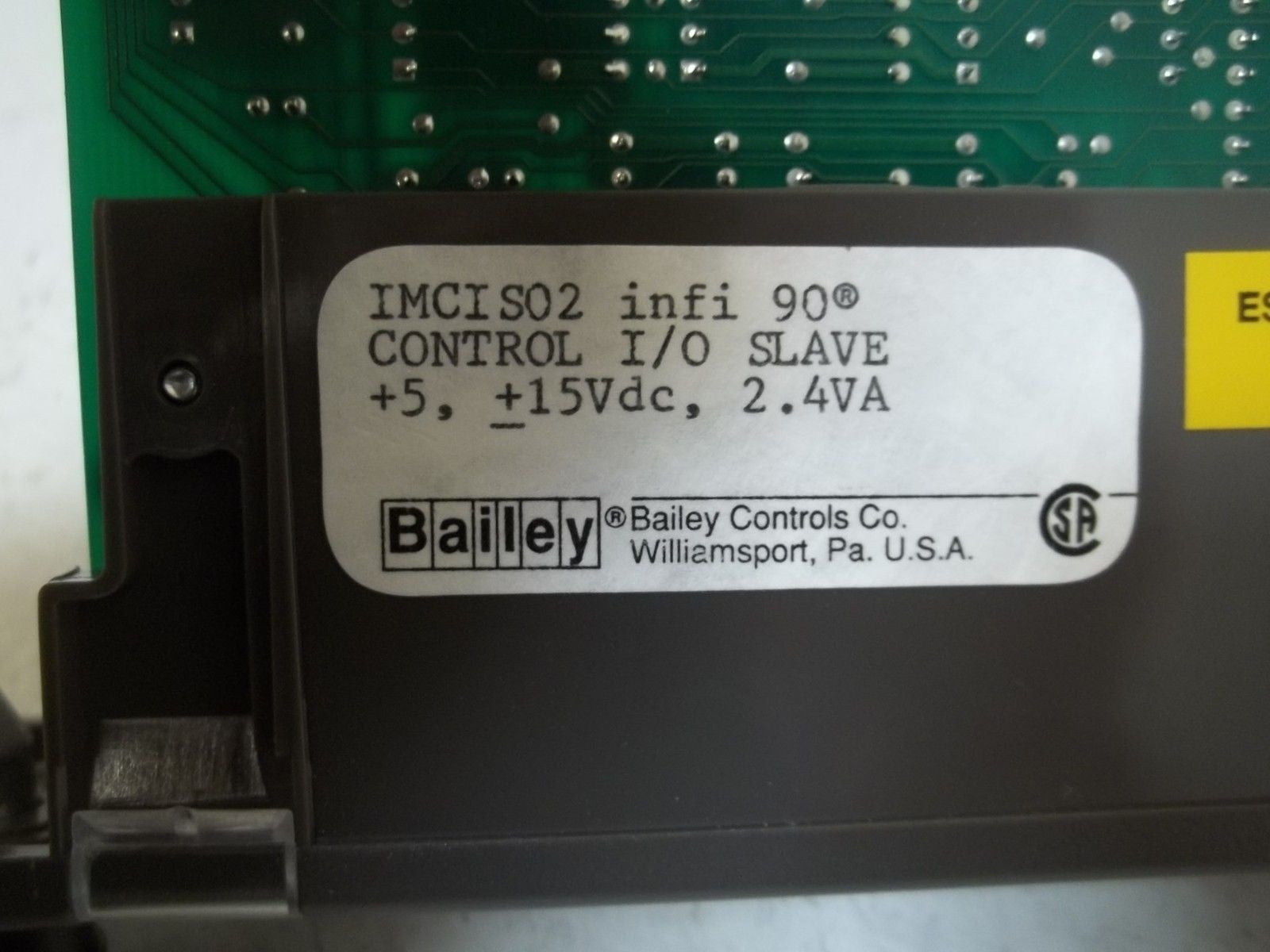 BAILEY IMCIS02 INFI 90 CONTROL I/O SLAVE  *NEW IN BOX*