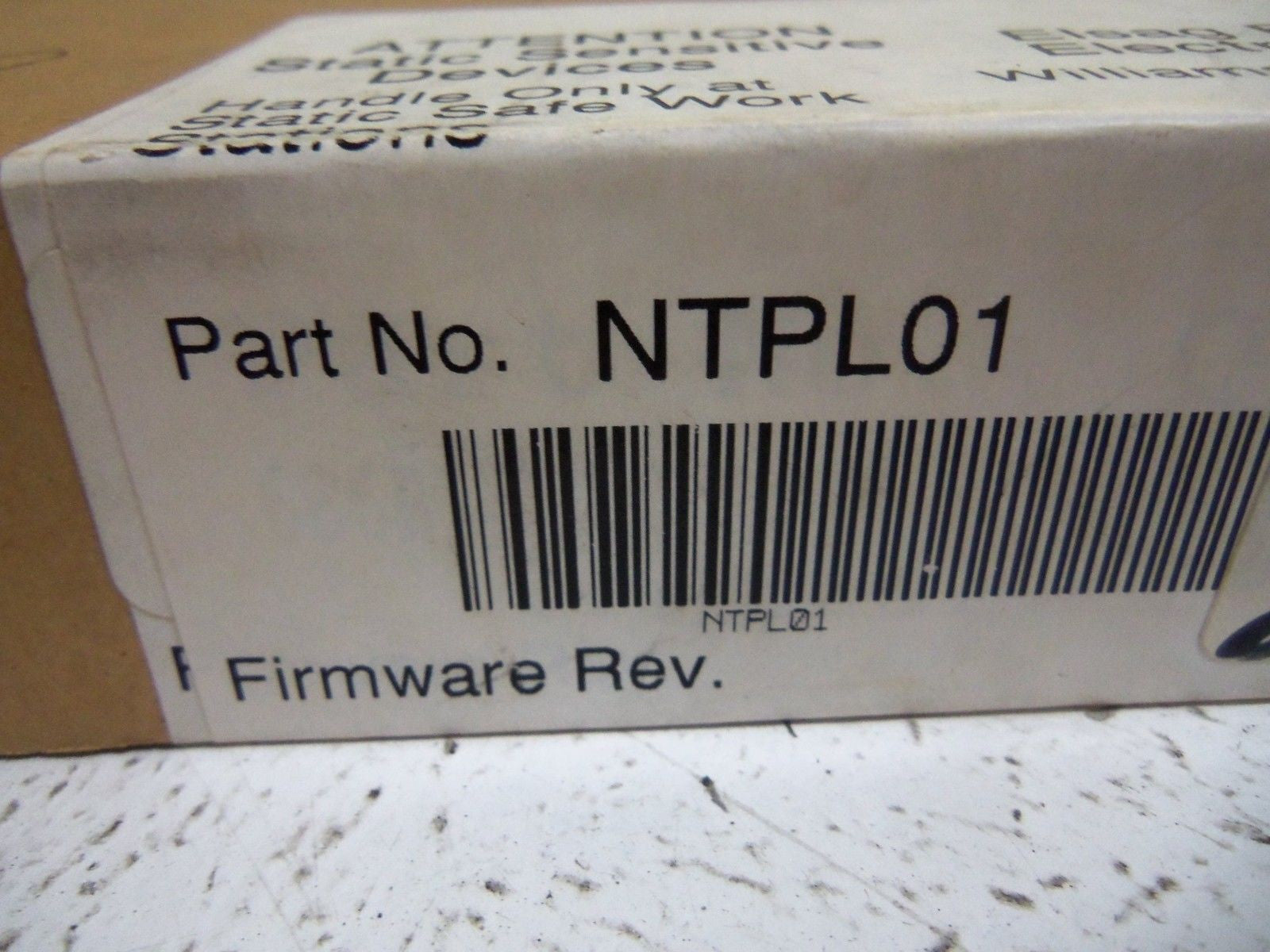 BAILEY NTPL01 PC BOARD TERMINATION UNIT *NEW IN BOX*