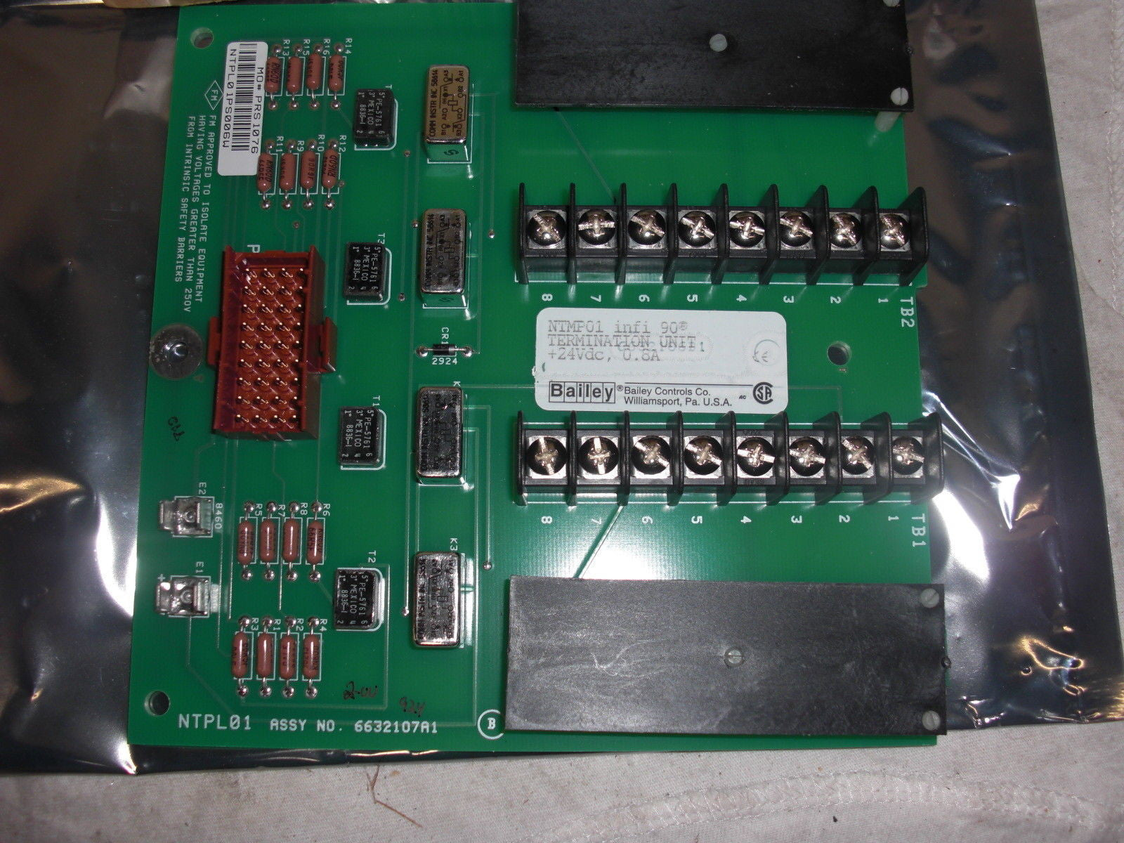 BAILEYS CONTROL NTPL01 TERMINATION UNIT *NEW*