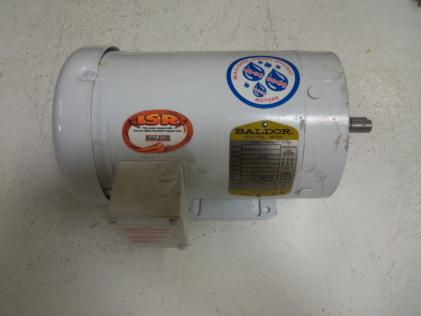 BALDOR CWDM3555 MOTOR *USED*