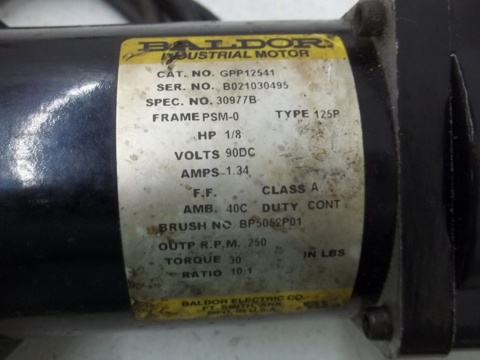 BALDOR GPP12541 *USED*