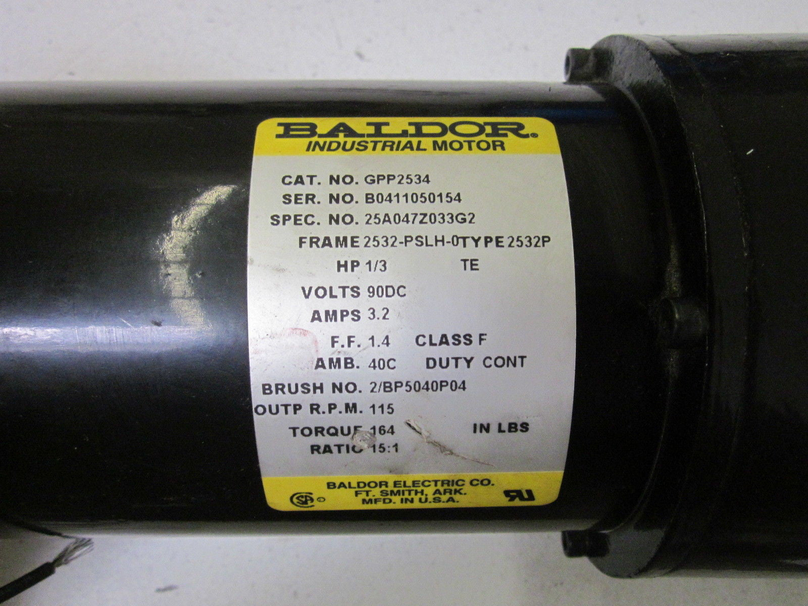 BALDOR GPP2534 *USED*