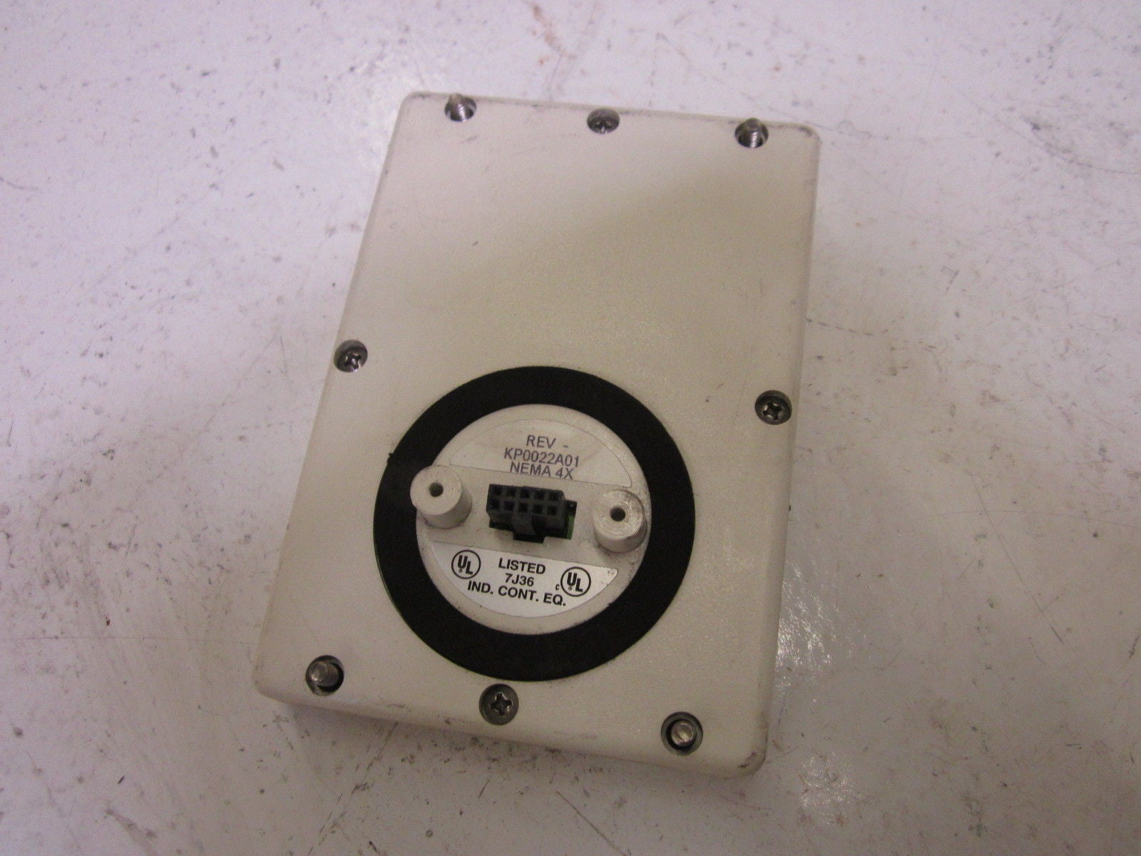 BALDOR NEMA 4X KP0022A01 MOTOR DRIVE CONTROLLER KEYPAD *USED*