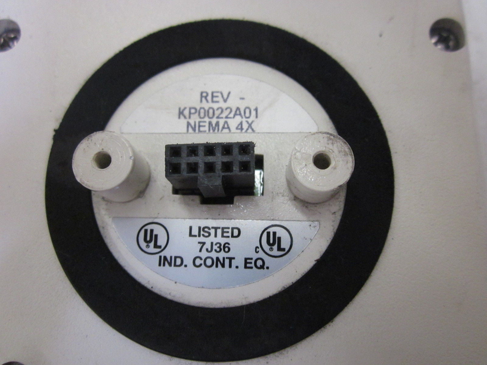 BALDOR NEMA 4X KP0022A01 MOTOR DRIVE CONTROLLER KEYPAD *USED*