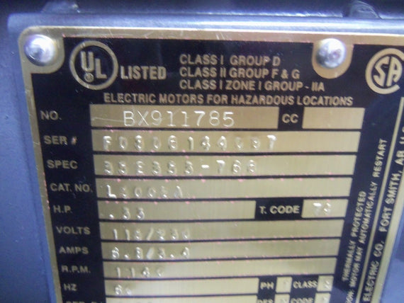 BALDOR L5002A MOTOR *NEW IN BOX*