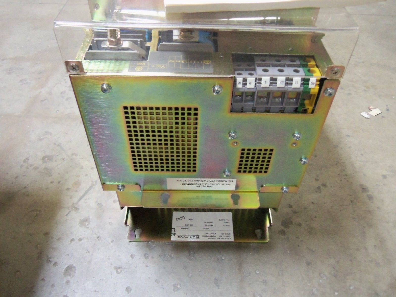 BALDOR PS0012A01 POWER SUPPLY *NEW IN  A BOX*