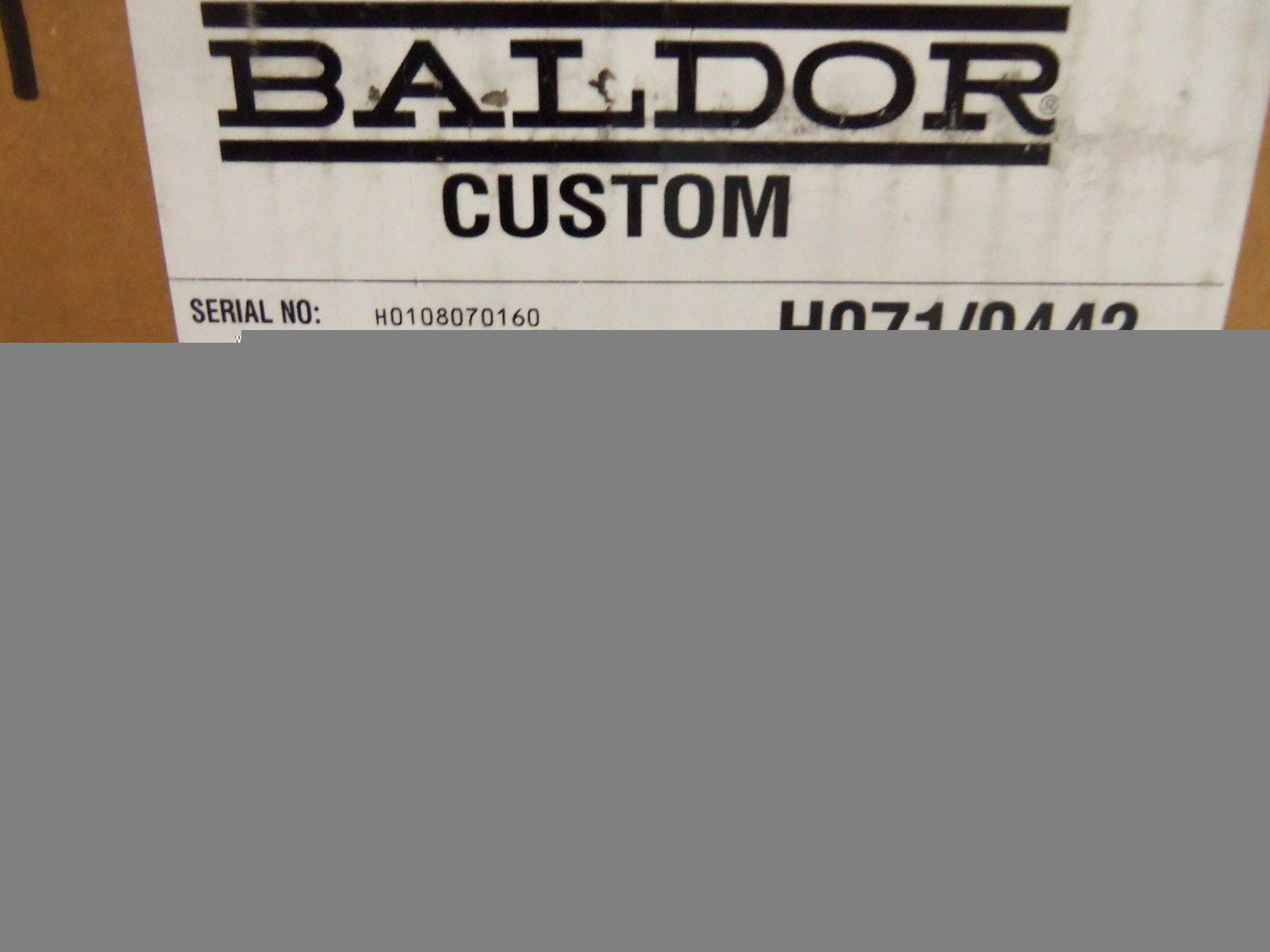 BALDOR PS0012A01 POWER SUPPLY *NEW IN  A BOX*