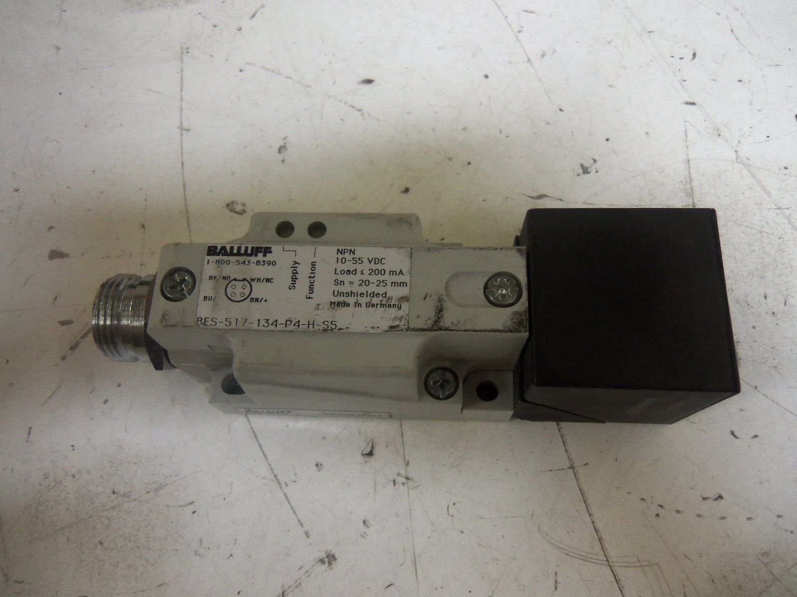 BALLUFF BES-517-134-P4-H-S5 PROXIMITY SWITCH SENSOR *NEW NO BOX*