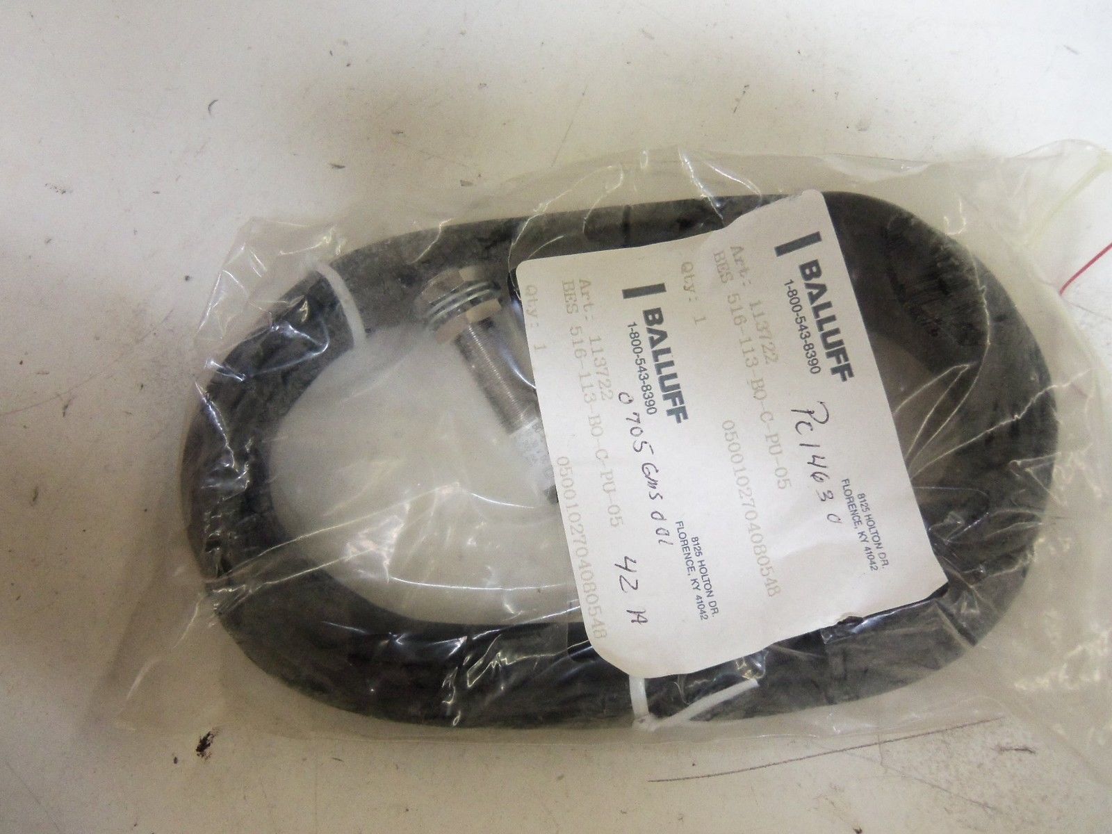 BALLUFF BES516-113-B0-C-PU-05 INDUCTIVE PROXIMITY SENSOR *NEW IN FACTORY BAG*