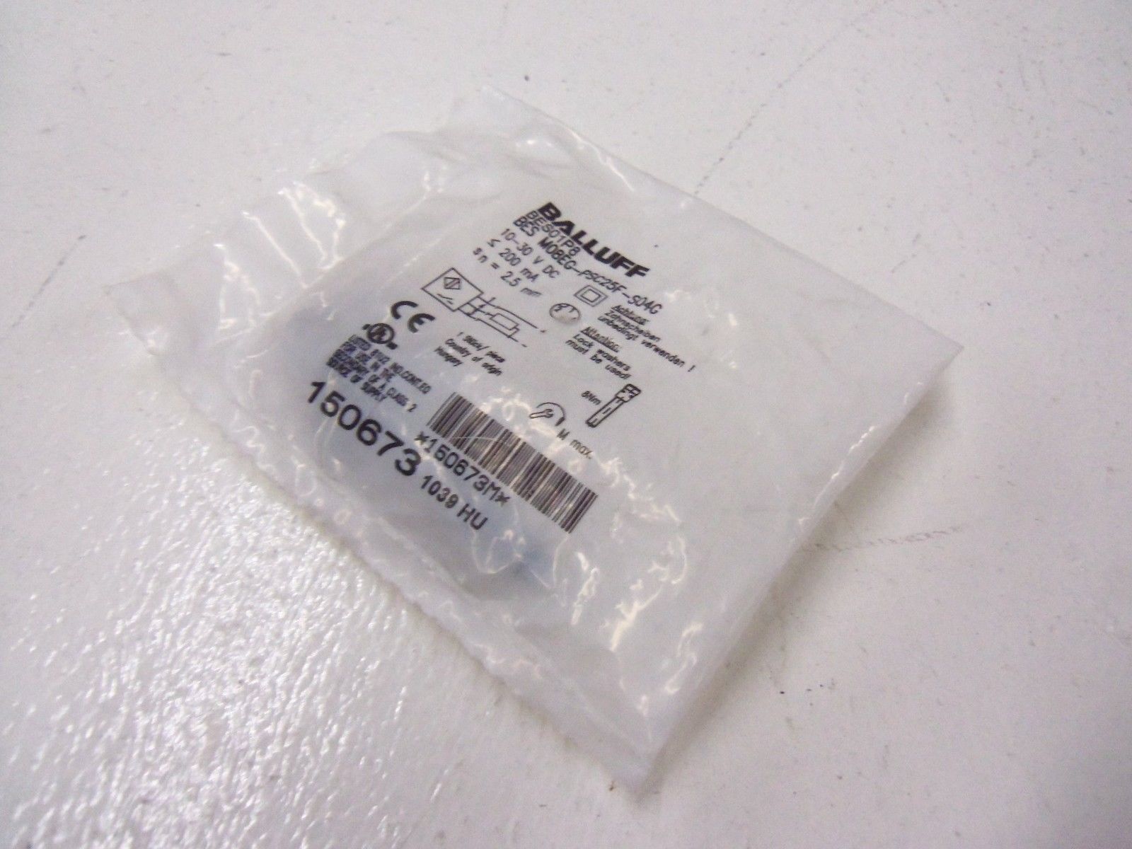 BALLUFF BES M08EG-PSC25F-S04G *USED*