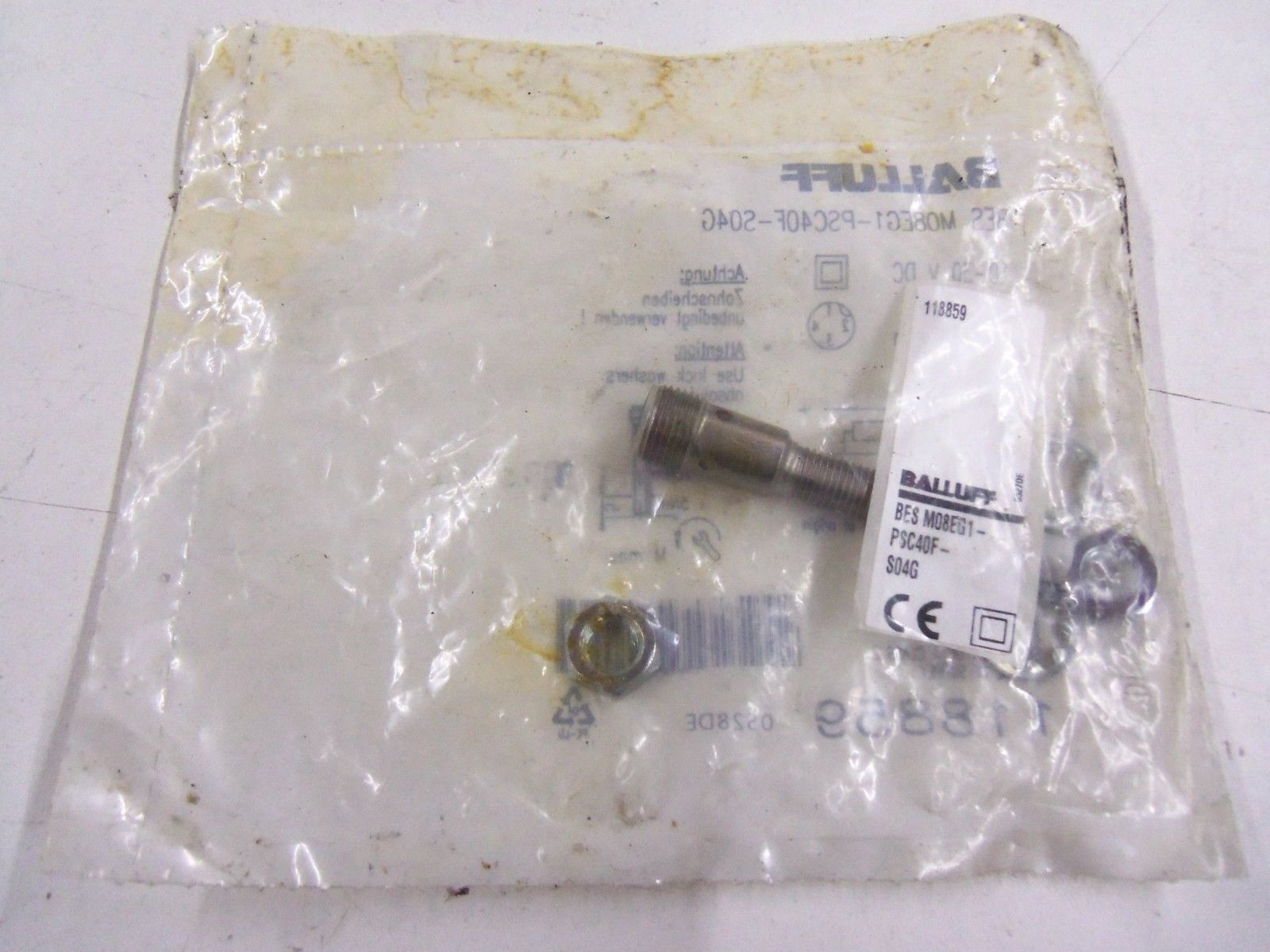 BALLUFF BES M08EG1-PSC40F-S04G *NEW IN FACTORY BAG*