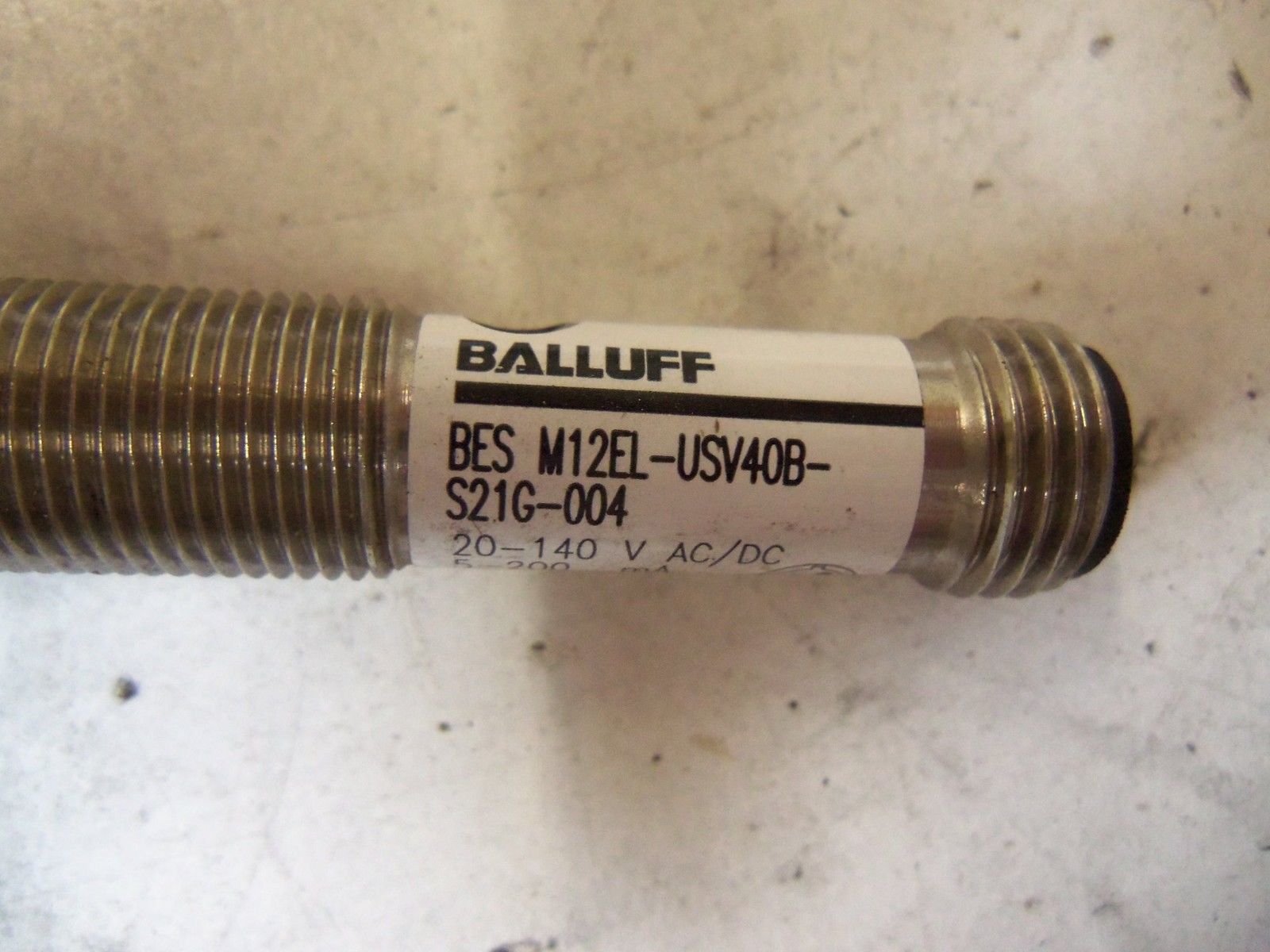 BALLUFF BES M12EL-USV40B-S21G-004 *NEW NO BOX*