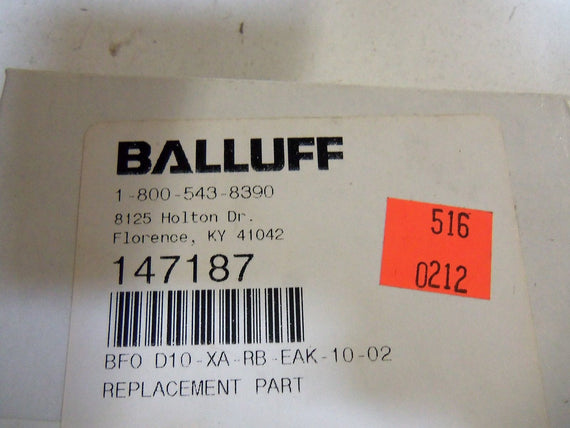 BALLUFF BF0 D10-XA-RB-EAK-10-02 *NEW IN BOX*