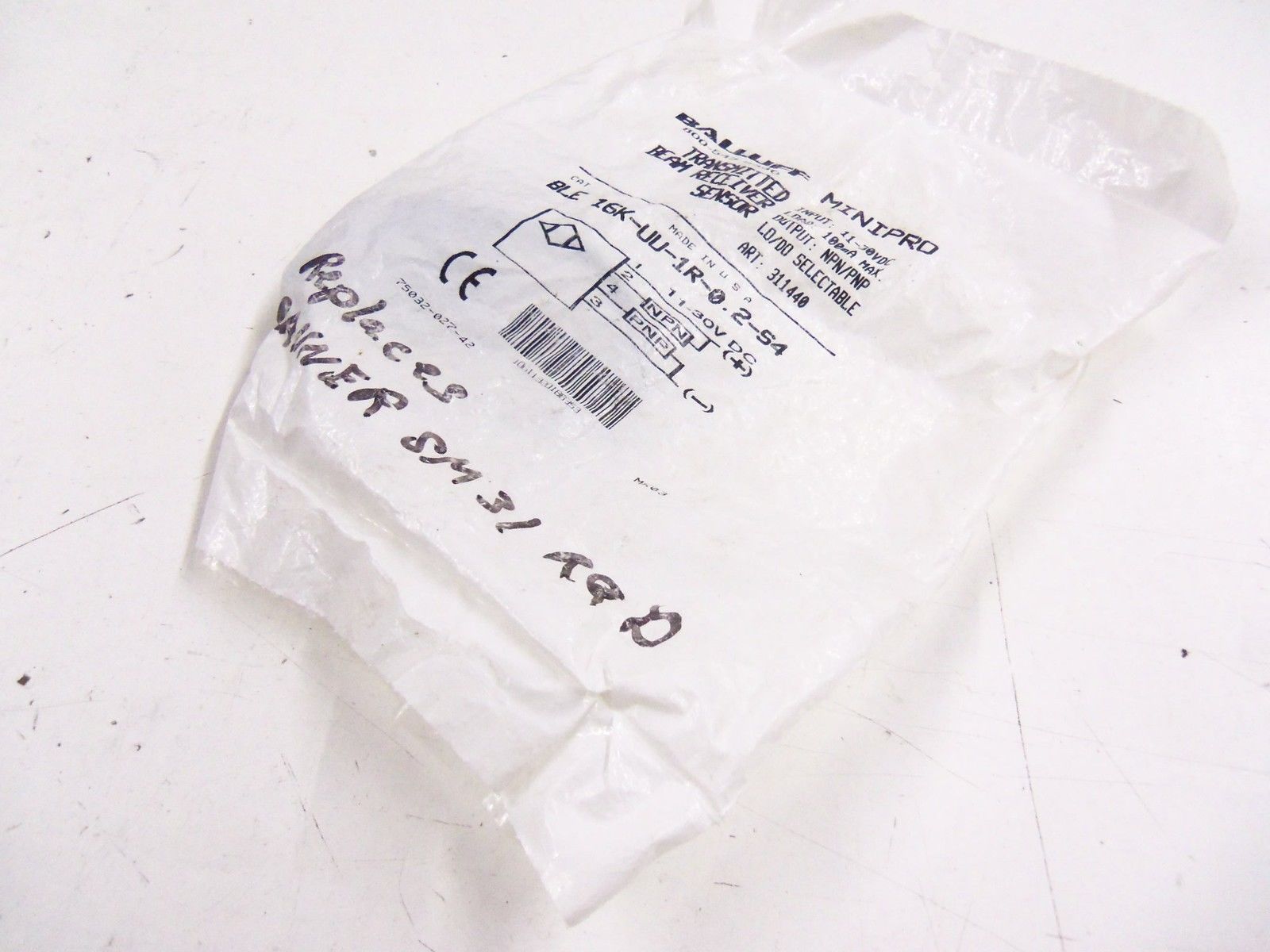 BALLUFF BLE 16K-UU-1R-0.2-S4 *NEW IN FACTORY BAG*