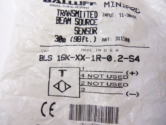 BALLUFF BLS 16K-XX-1R-0.2-S4 *NEW IN FACTORY BAG*