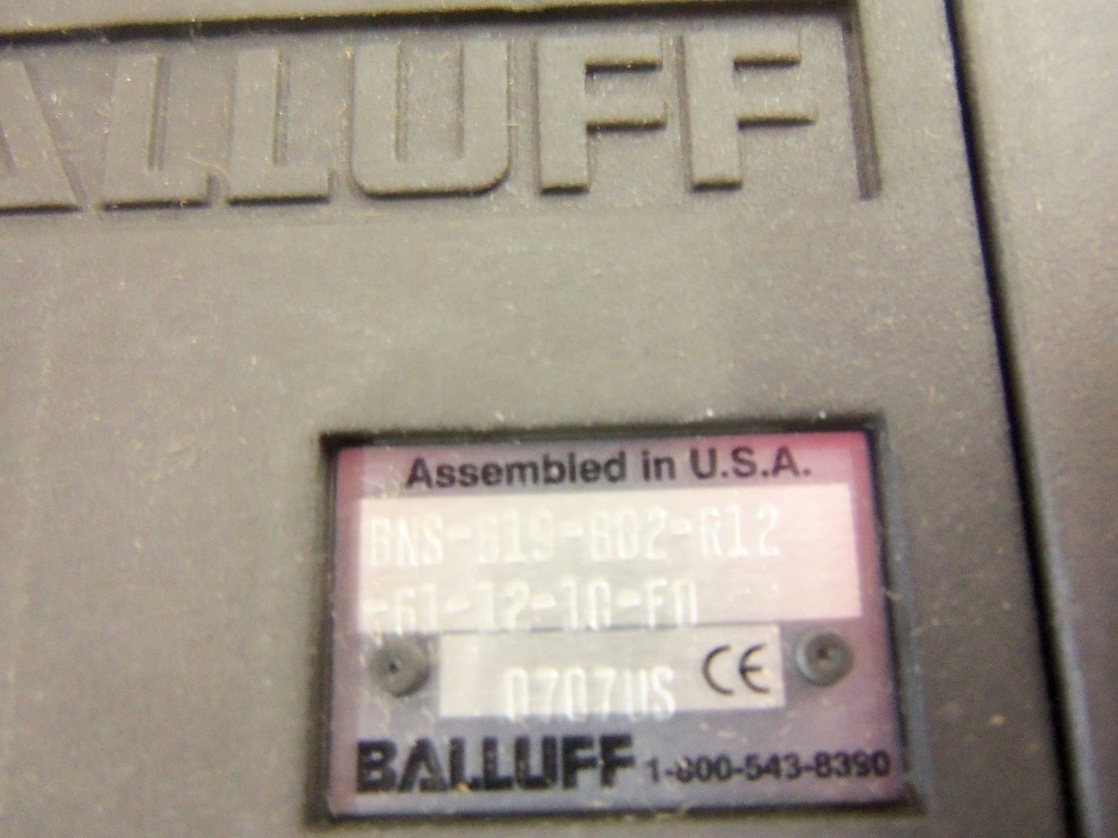 BALLUFF BNS 814-B02-R12-61-12-10-FD *NEW IN BOX*