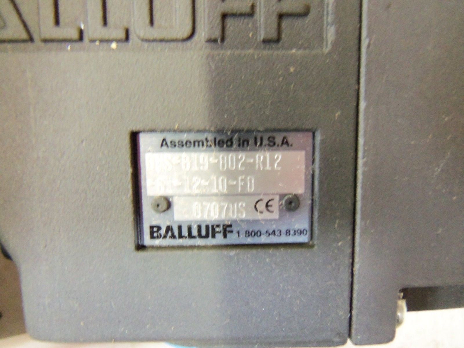 BALLUFF BNS 819-B02-R12-61-12-10-FD *NEW IN BOX*