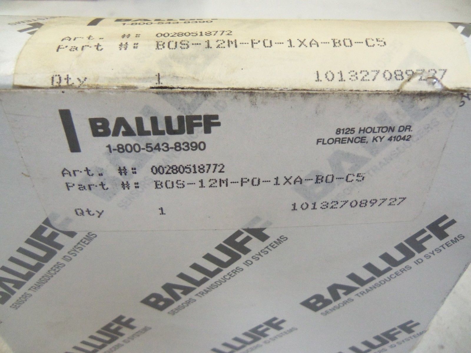 BALLUFF BOS-12M-PO-1XA-BO-C5 PHOTOELECTRIC SENSOR *NEW IN  BOX*