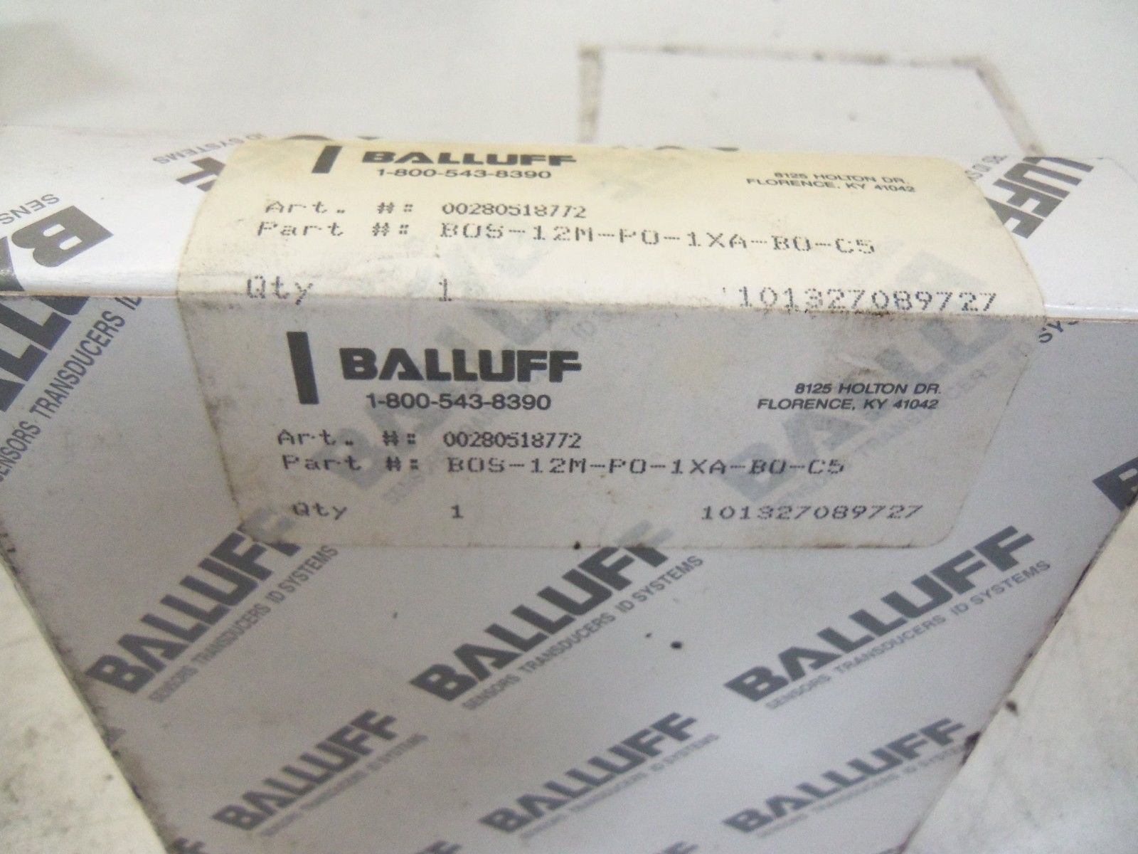 BALLUFF BOS-12M-PO-1XA-BO-C5 PHOTOELECTRIC SENSOR *FACTORY SEALED*